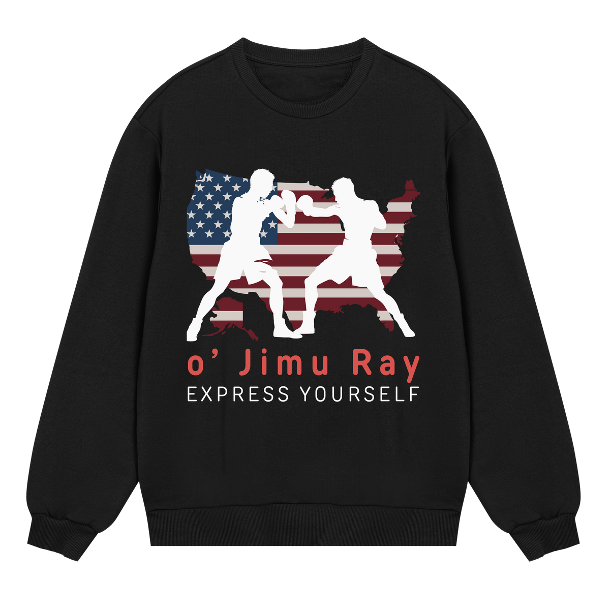 Fight and Freedom - o' Jimu Ray 4th July Sweatshirt - Black men - Sweatshirts