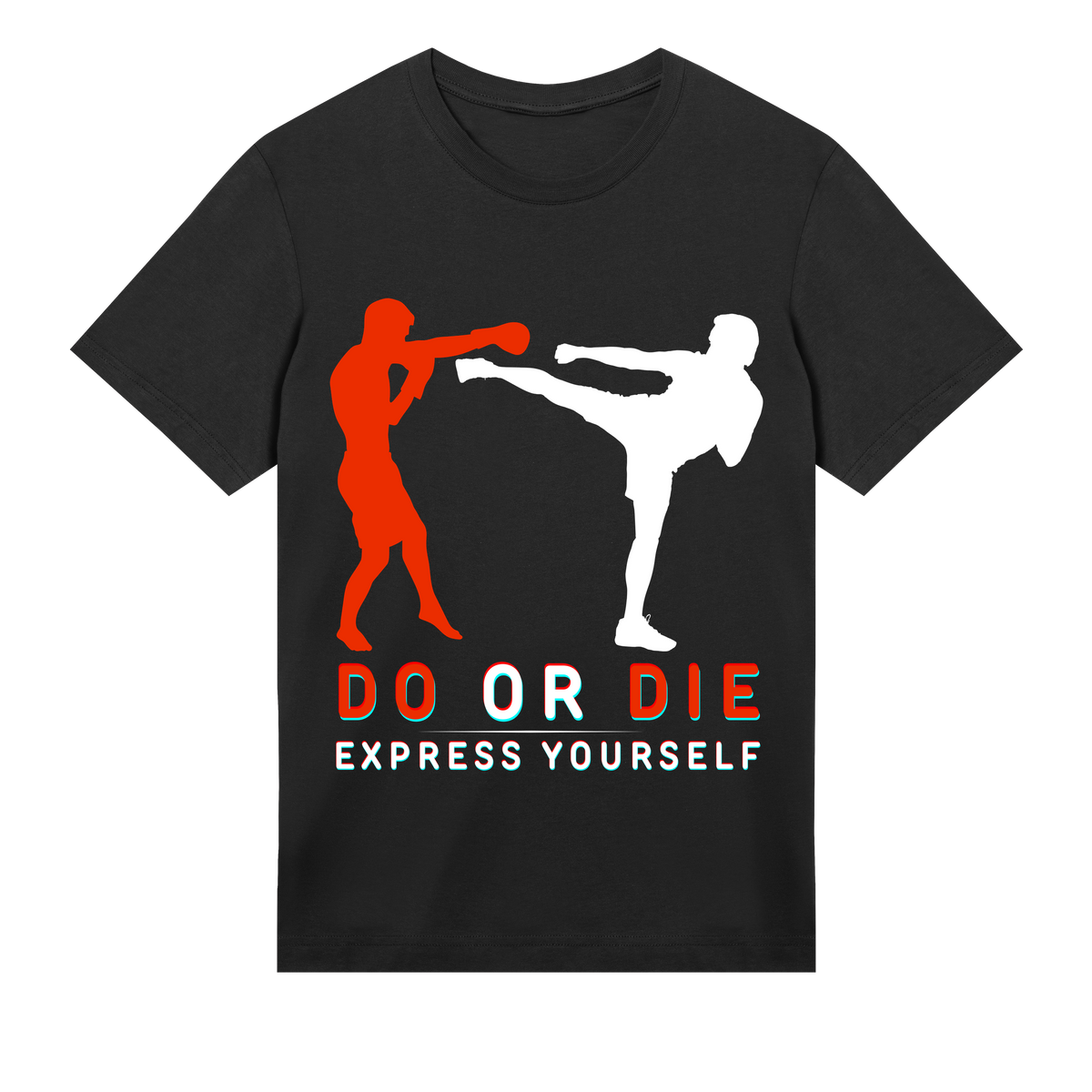 Do or Die - Bold Graphic T-Shirt - Black men - T-shirts