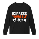 Redefine Fashion - Express Yourself in Style - Black men - Long Sleeve T-shirts