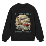 Vintage Vibes - Classic Car Sweatshirt - Black men - Sweatshirts