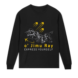 Sky High Spirit - o' Jimu Ray 4th July Special - Black men - Long Sleeve T-shirts