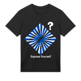 Mystery Burst - Bold and Enigmatic - Black men - T-shirts