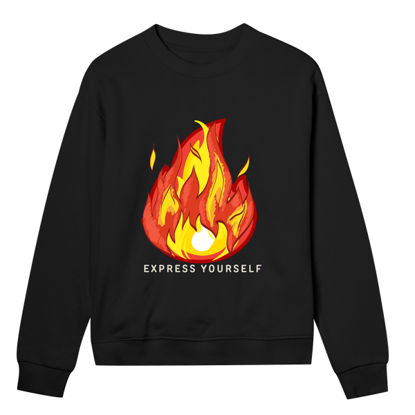 Flames of Expression - Ignite Your Style - Black women - Sweatshirts