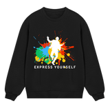 Splash of Expression Sweatshirt - Black men - Sweatshirts