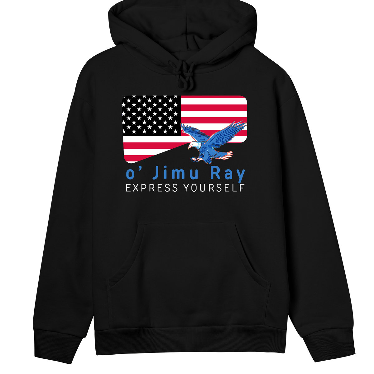 Stars, Stripes, and Style - 4th July Special - Black women - Hoodies