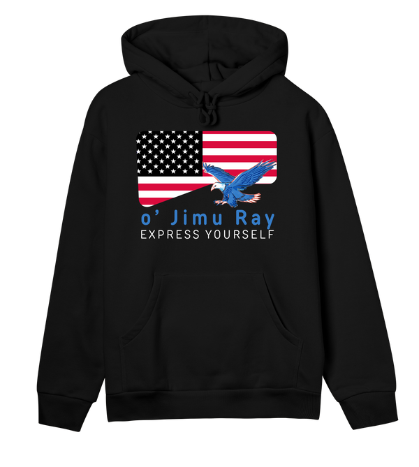 Stars, Stripes, and Style - 4th July Special - Black women - Hoodies