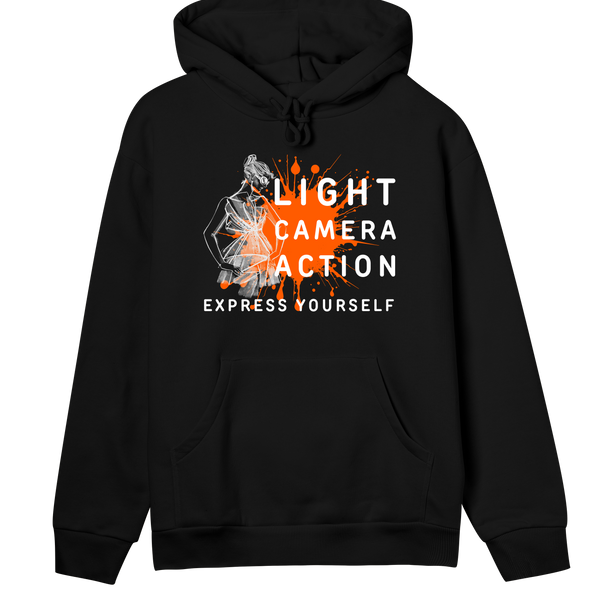 Lights - Camera - Fashion - Black women - Hoodies