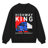 King of the Road - Express Yourself - Black men - Sweatshirts