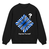 Question Your Limits - Dynamic Design - Black men - Sweatshirts