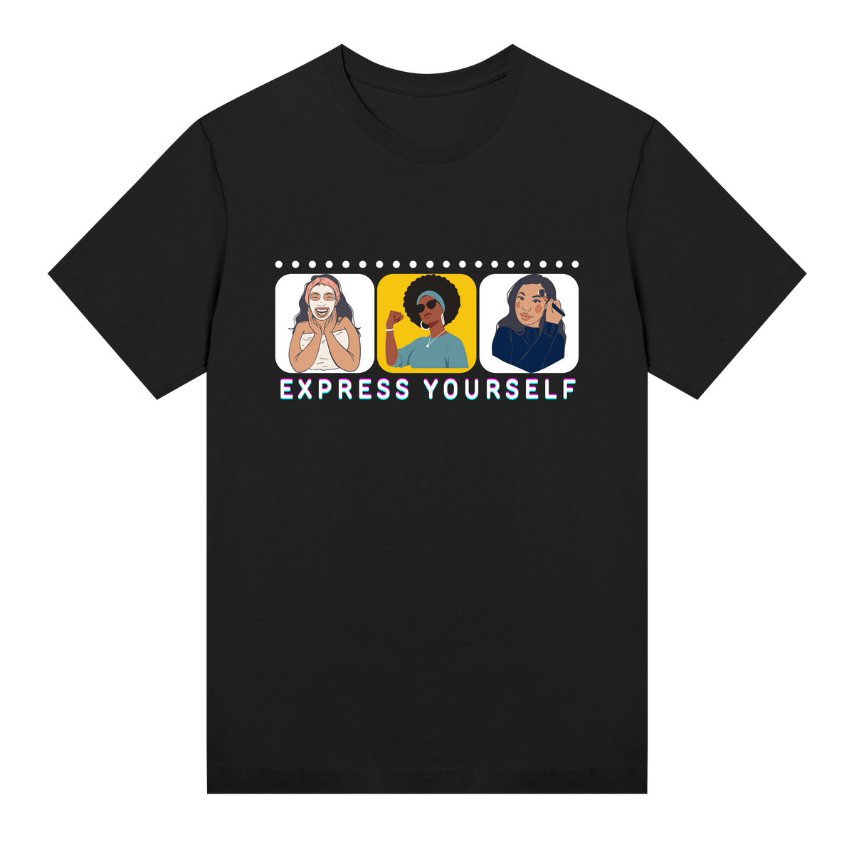 Empowered Trio - Express Yourself Tee - Black women - T-shirts