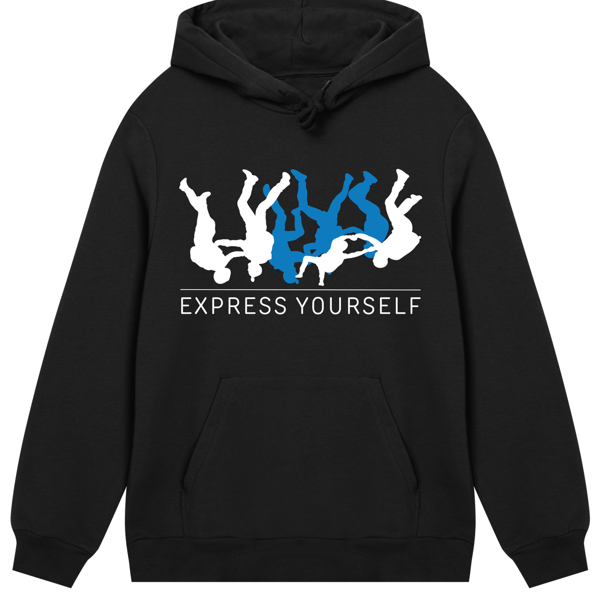 Art in Motion - Stylish Hoodie - Black men - Hoodies