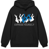 Art in Motion - Stylish Hoodie - Black men - Hoodies