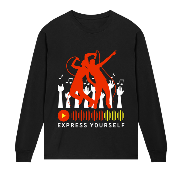 Express Yourself - The Concert Experience Tee - Black men - Long Sleeve T-shirts