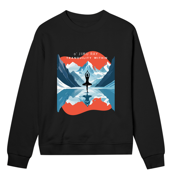 Echoes of Tranquillity - Wearable Peace - Black women - Sweatshirts