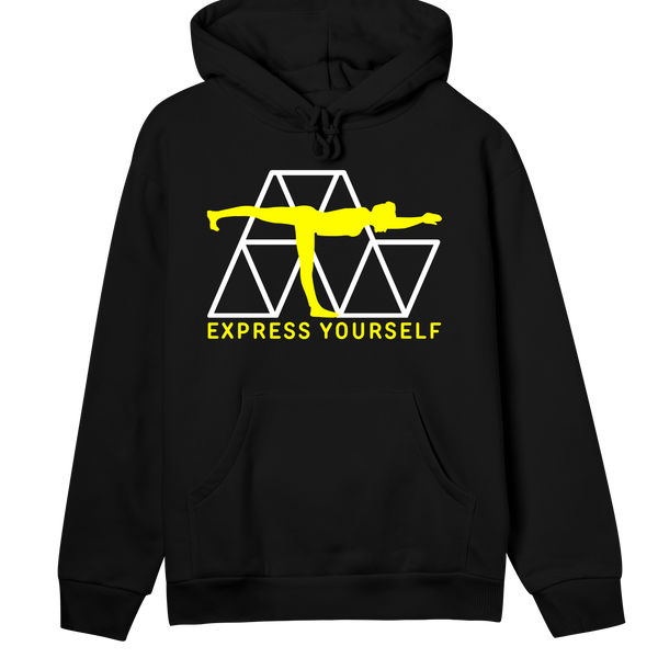 Geometric Fusion - Vibrant Women's Hoodie - Black women - Hoodies