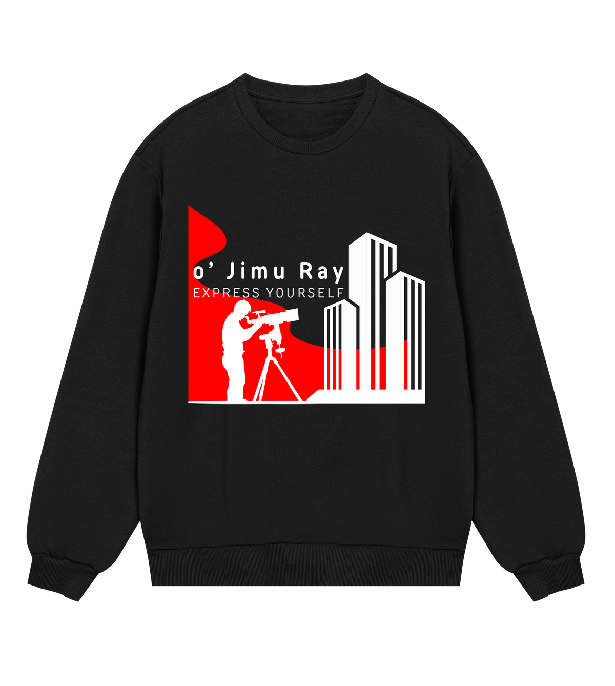 Urban Explorer - Bold Sweatshirt - Black men - Sweatshirts