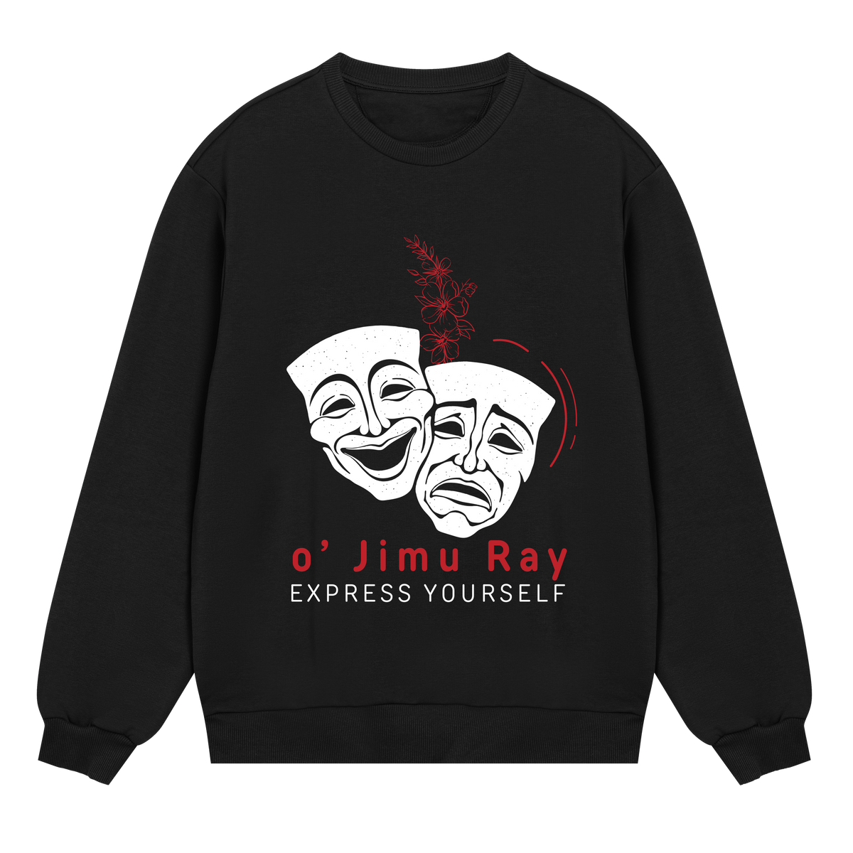 Theatrical Expression Sweatshirt - Black men - Sweatshirts