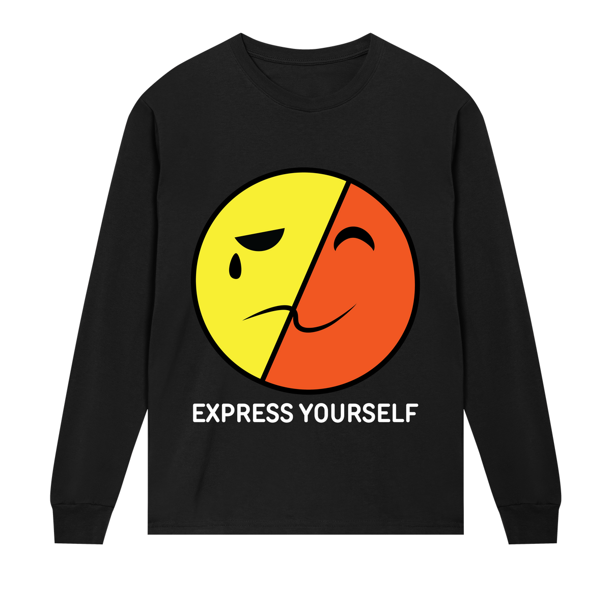 Split Emotions - Boldly Express - Black men - Long Sleeve T-shirts