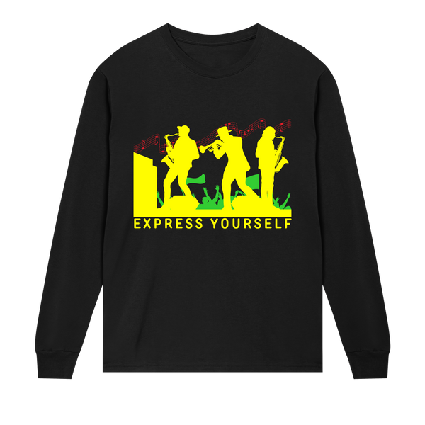 Rhythm and Style Long Sleeve - Black men - Long Sleeve T-shirts