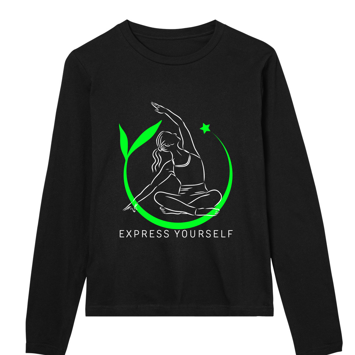 Circle of Expression Women's Tee - Black women - Long Sleeve T-shirts