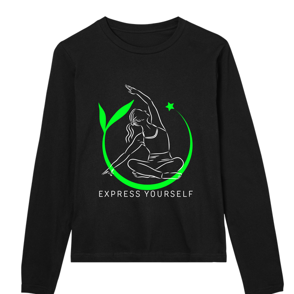 Circle of Expression Women's Tee - Black women - Long Sleeve T-shirts