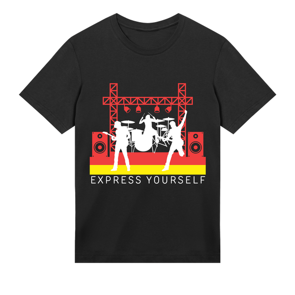 Rock the Night - Express Yourself - Black men - T-shirts