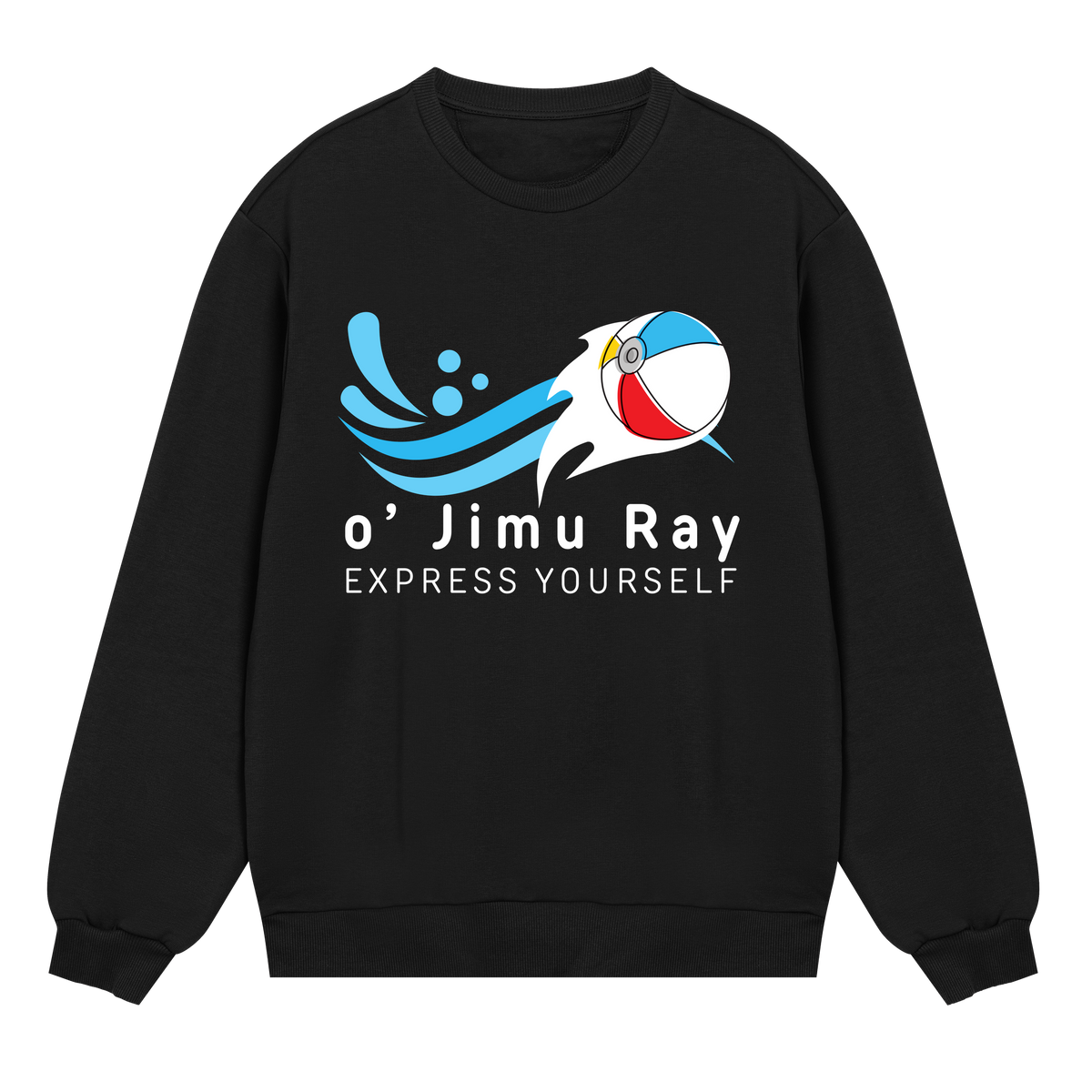 Splash of Fun - Beach Ball Sweatshirt - Black men - Sweatshirts