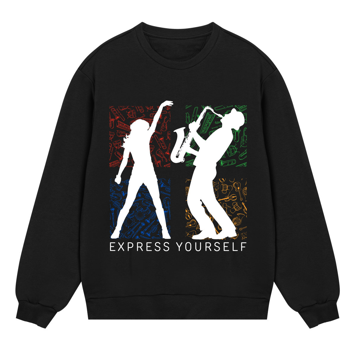 Dynamic Melodies - Stand Out - Black men - Sweatshirts