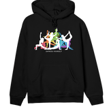 Dance of Colors - Stylish Women's Hoodie - Black women - Hoodies