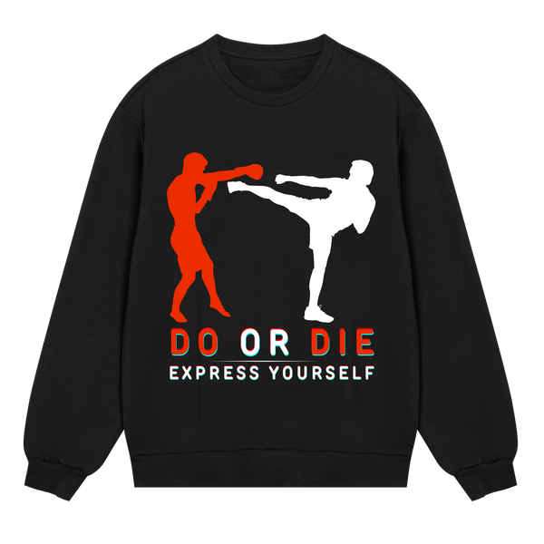 Fight for Style - Do or Die Sweatshirt - Black men - Sweatshirts