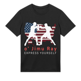 American Boxing Spirit - o' Jimu Ray 4th July Special - Black men - T-shirts