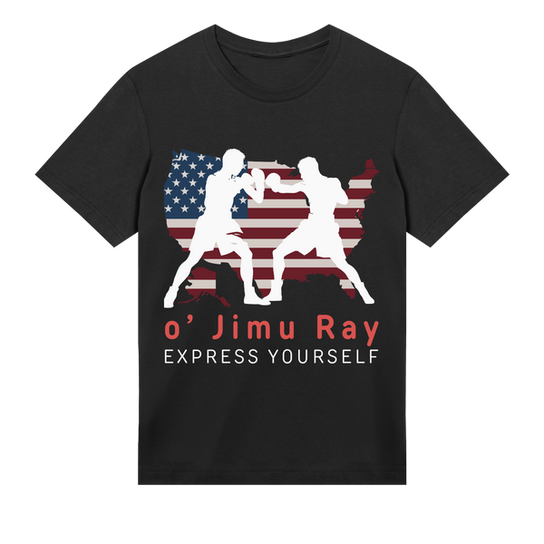 American Boxing Spirit - o' Jimu Ray 4th July Special - Black men - T-shirts