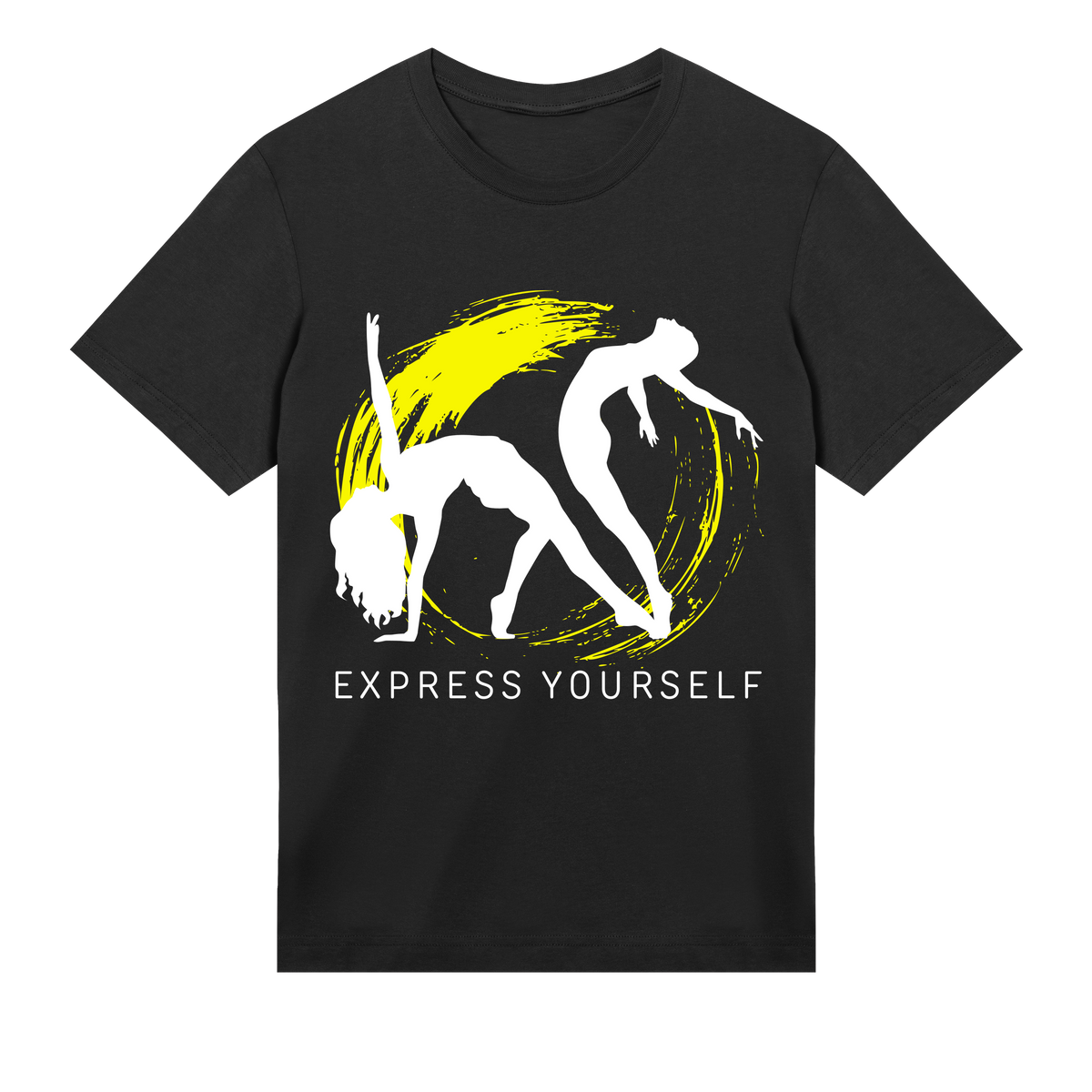 Dynamic Dance - Express Yourself - Black men - T-shirts