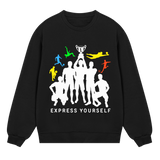 Bold Play - Stylish Soccer Design - Black men - Sweatshirts