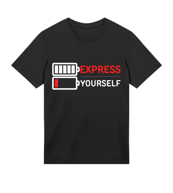 Power Down Express Up Tee - Men's Regular T-Shirt - Black men - T-shirts