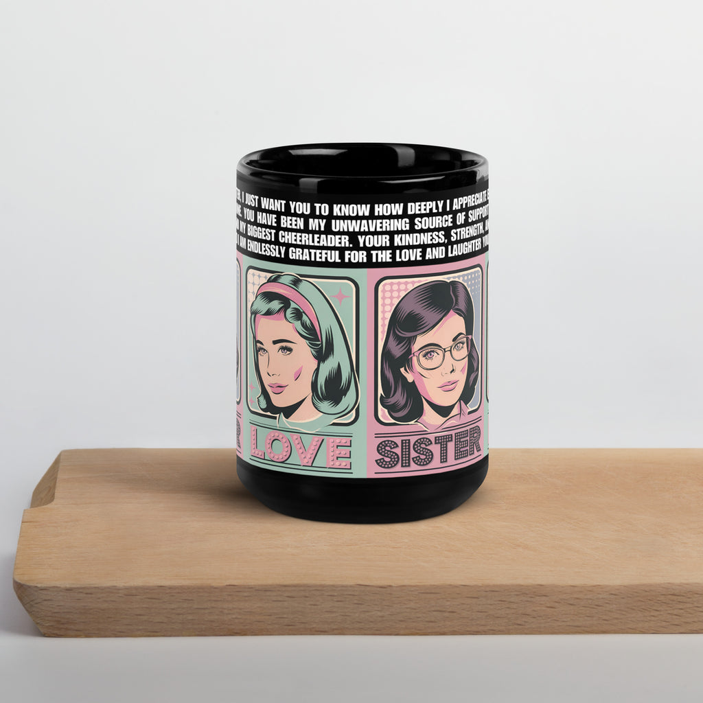 Pop Art Sisterhood Mug – Memories in Every Sip - - Mugs