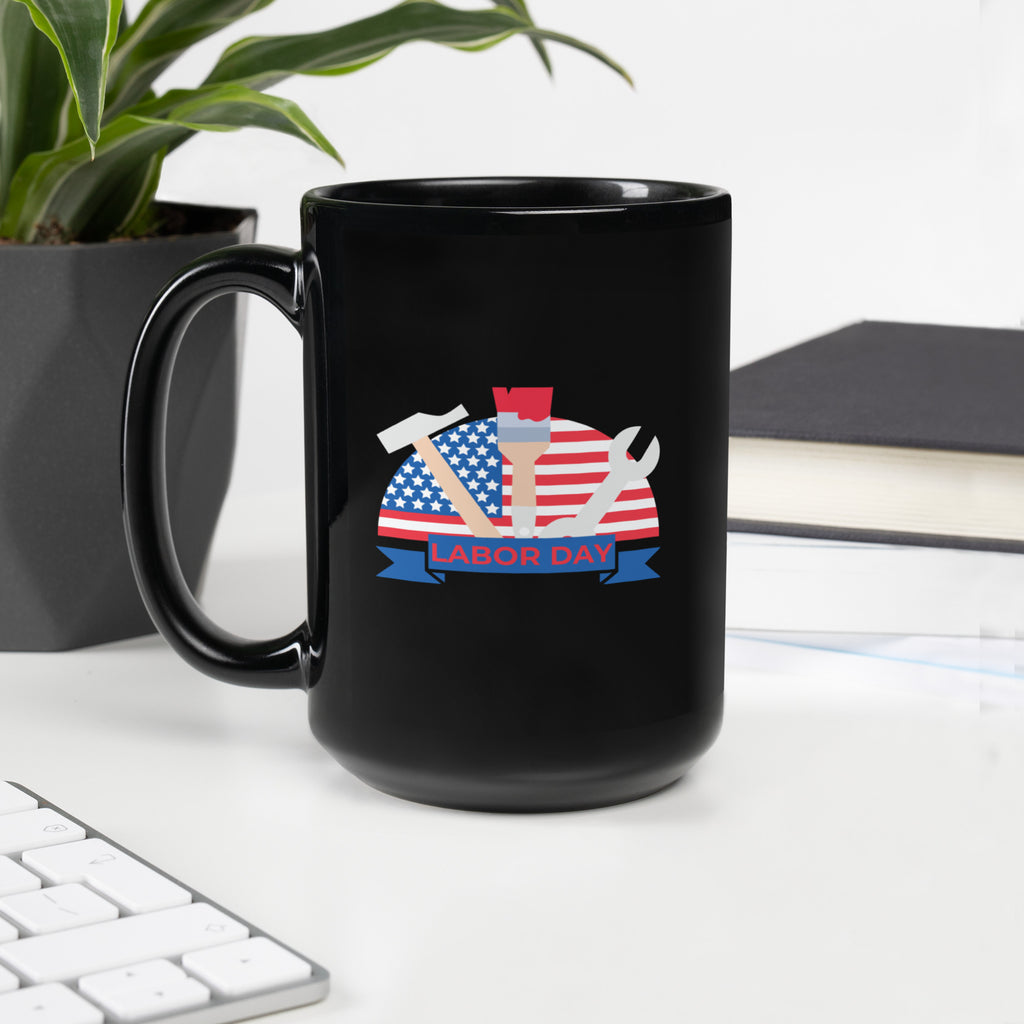 Honoring Workers - Labor Day Essentials Mug - 15 oz - Mugs