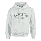 Dreams Built on Threads - Small Business Supporter - White - Hoodies