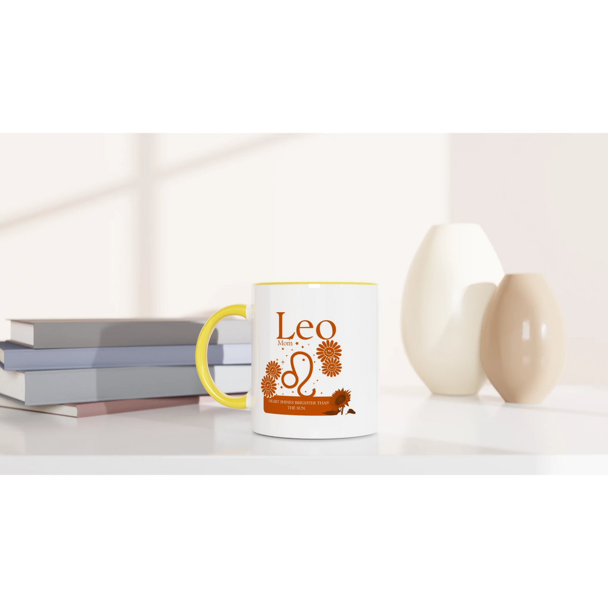 Zodiac Mug with Color – Gift for Star Lovers - Leo - Mugs