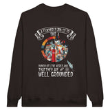 Live Wires, Grounded Wisdom - A Teacher's Tribute Sweatshirt - Dark Chocolate - Sweatshirts