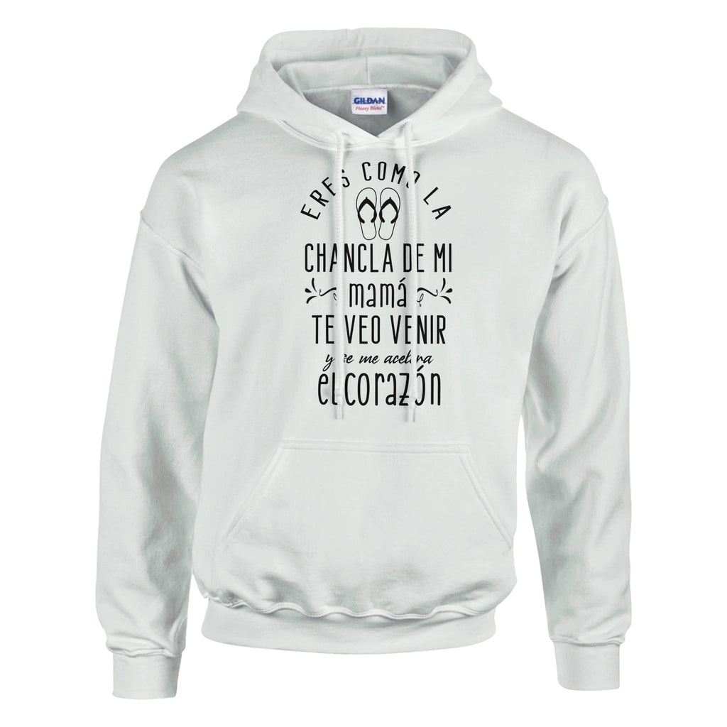 Mama's Chancla - Heartwarming Tribute Hoodie - White - Hoodies