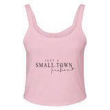 Inspire Locally - Small Town Teacher - solid pink blend - Print Material