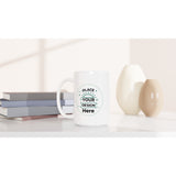 Memorable Moments Customizable Ceramic Mug - Perfect for Your Daily Sips - - Mugs