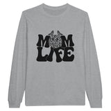 Embrace Motherhood - Mom Life Tribute - Sports Grey - Long Sleeve T-shirts