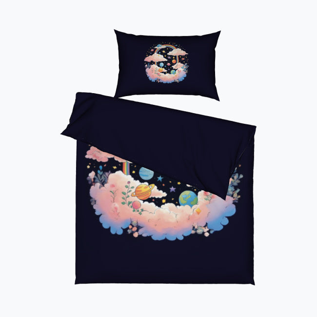 Celestial Dreams - Cosmic Cloud Bedding - - Blankets