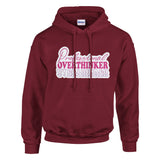 Overthink in Style - Professional OVERTHINKER Gear - Garnet - Hoodies