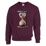 Sands of Time - Social Media Reflection Sweatshirt - Maroon - Sweatshirt