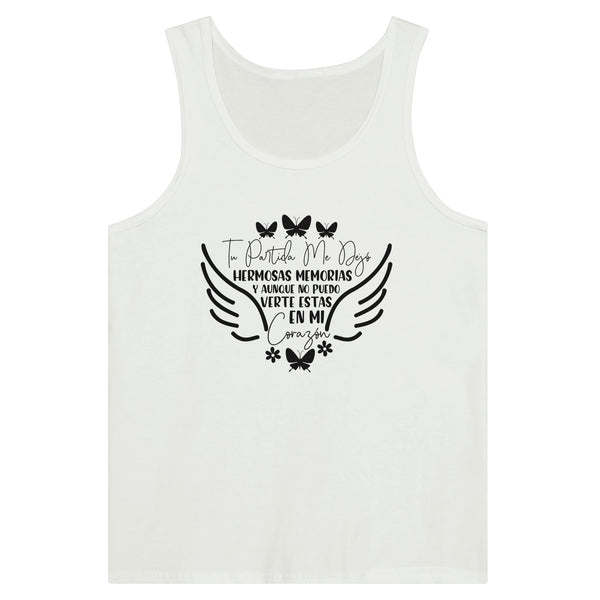 Cherished Remembrances - Wear Your Heartfelt Memories - White - Tank Tops