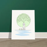 Embrace of Life - Eternal Love Tree Poster - - Posters