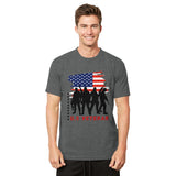 Stars, Stripes & Sacrifice - Veteran Edition - drk heather gray - T-shirts